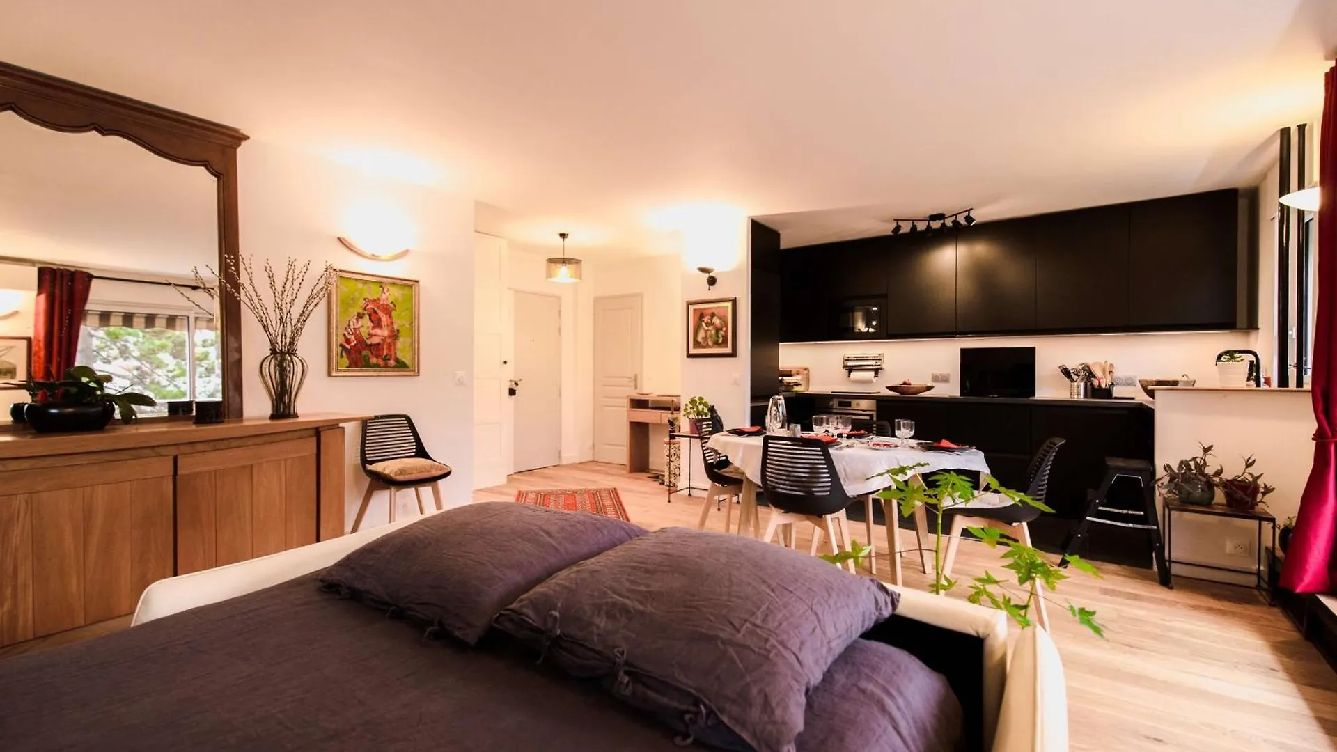 아파트 Paris-daumesnil - Grand 2 Pieces 4 Etoiles De Charme Sur Jardin - 61m2, Pour 4p - Large 4 Star Charming 1 Bedroom For 4 With Ac 파리